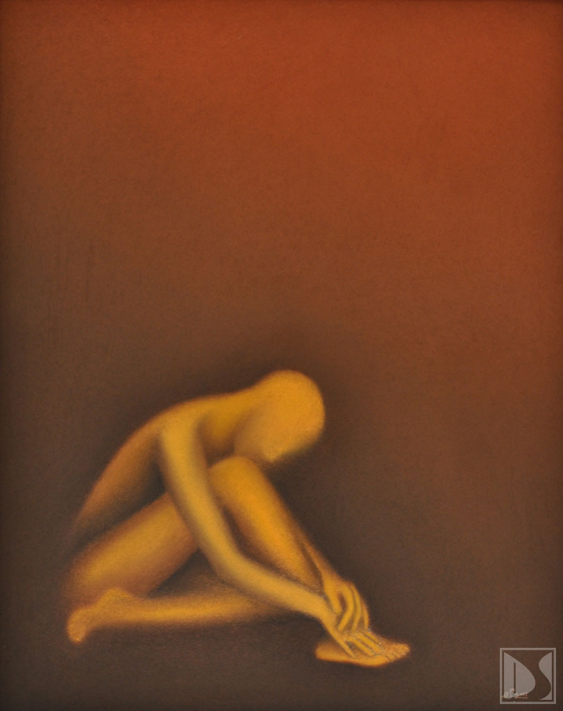 Maße: unbekannt / Technik: Kreide auf Papier