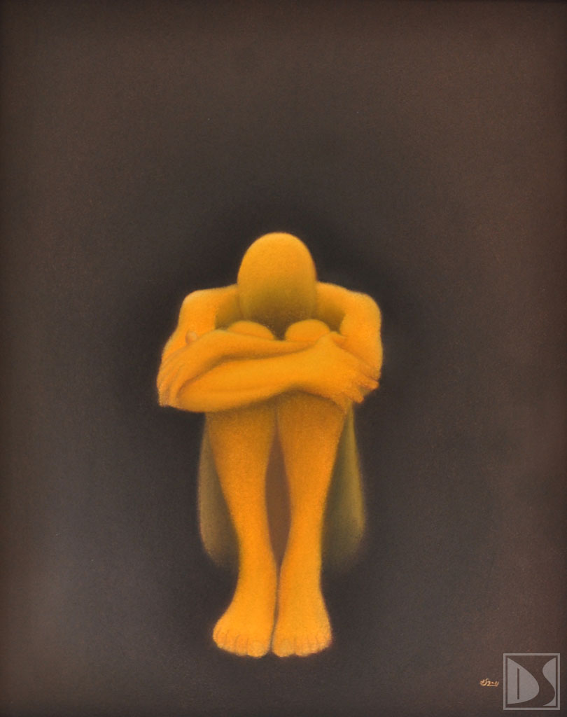 Maße: unbekannt / Technik: Kreide auf Papier